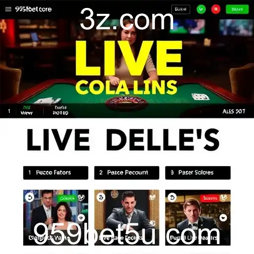 Descubra a Emoção dos Jogos com Live Dealers no 959bet cc